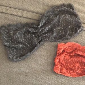 Free People Bandeau Bras Set of 2